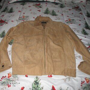 DANIEL CREMIEUX Men's Brown Cow Hide Leather Jacket size X Large